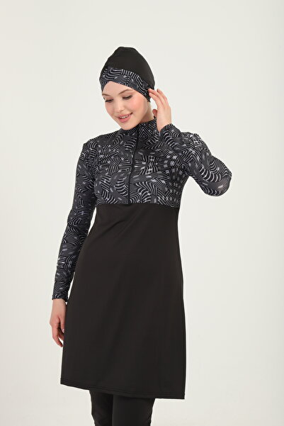 TRENDT MODA FUL RİKLALI ELBİSE TAYİT BONE BÜSTÜYER DÖRTLÜ TAKIM