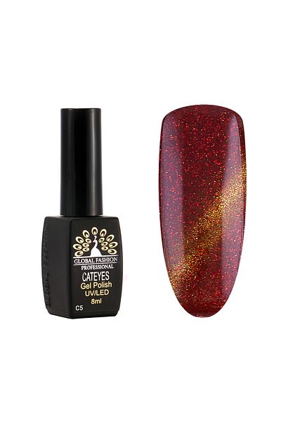 global fashion Oja semipermanenta Cat Eyes 8 ml, 05