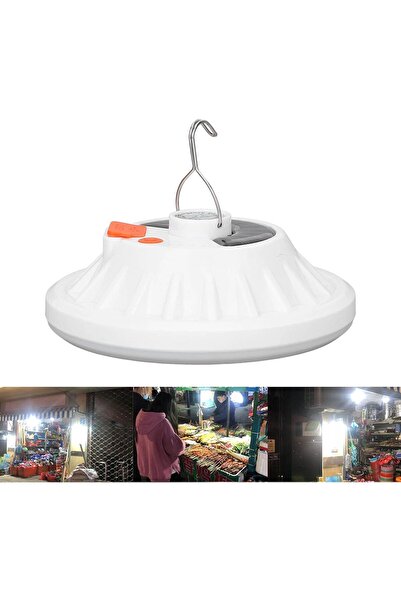 GÜMRÜK BEY 180W 5 Modlu Solar Şarjlı 60 Led Askılı Uzaktan Kumandalı IP65 Suy...