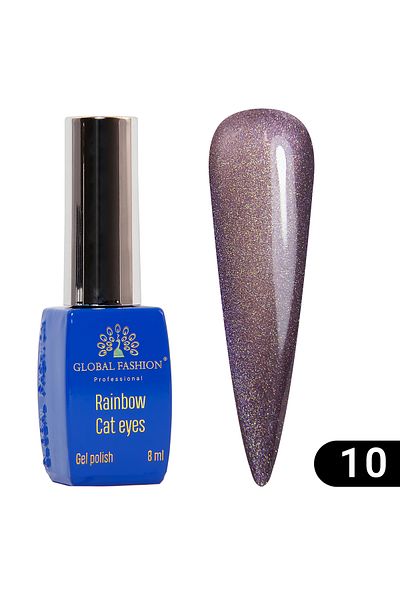 global fashion Oja semipermanenta Rainbow Laser Cat Eyes 8ml, 10