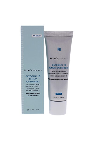 SkinCeuticals مراجعة جليكوليك 10 رينيو أوفرنايت