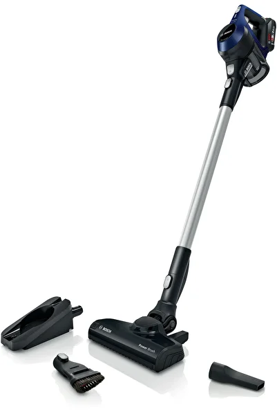 Bosch مكنسة كهربائية قابلة لإعادة الشحن من السلسلة 6 - لون أزرق غير محدود