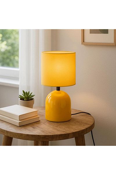 Desire Novi Mustard Lampshade