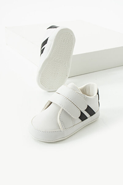 yummy kids First Step Velcro Strip Detailed Comfortable Non-Slip Sole Baby Shoes Booties