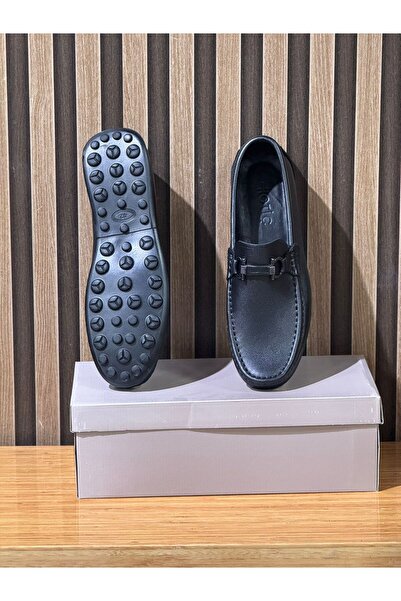 yıldırım kundura Black Flat Ballerina Shoes Men