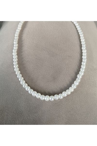 ÖZGE-S MODA Women's Stylish Pearl Necklace