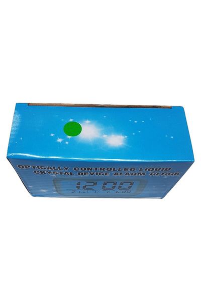 OEM Digital alarm clock-Green 14x8x5 cm