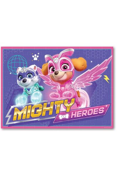 PAW PATROL Mighty Heroes Puzzle - 100 Pieces