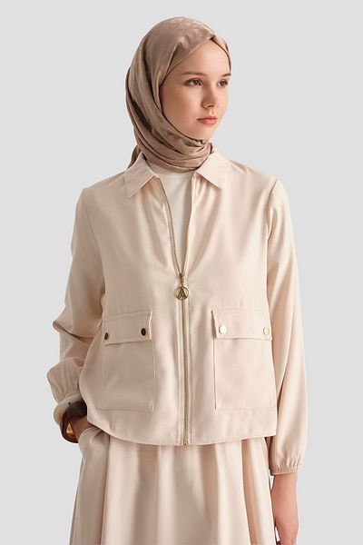 Armine Jacket Viscose Suit 25Yt622 Stone