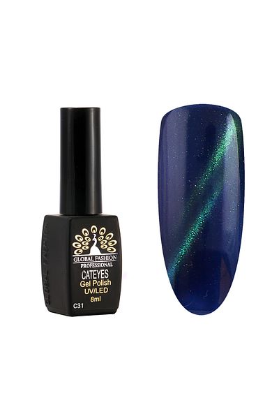 global fashion Oja semipermanenta Cat Eyes 8 ml, 31