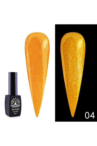 global fashion Oja semipermanenta Disco Summer 8ml, 04