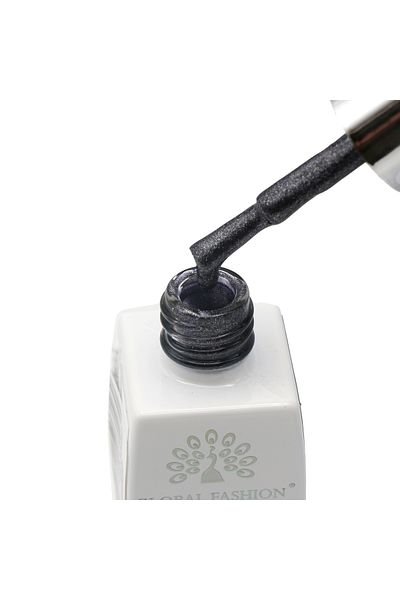 global fashion Oja semipermanenta, Snow White, 3D Cat Eye, Global Fashion 8ml, 23