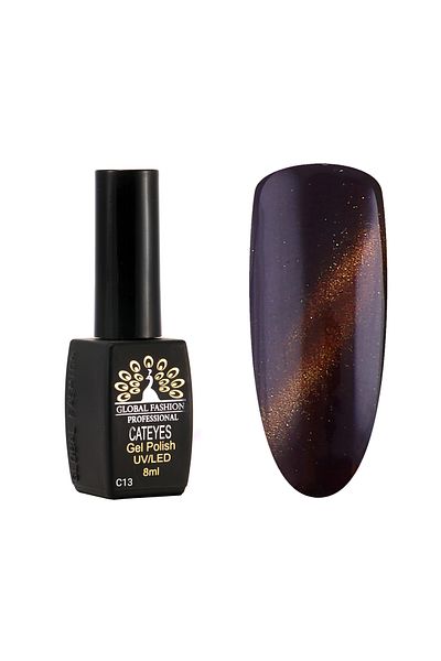 global fashion Oja semipermanenta Cat Eyes 8 ml, 13