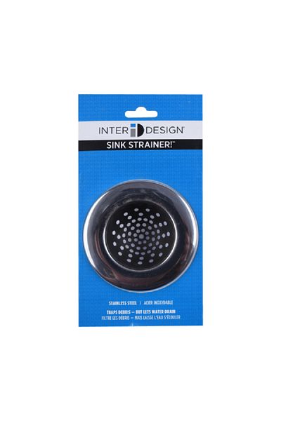 Interdesign Forma Stainless Steel Sink Strainer Silver