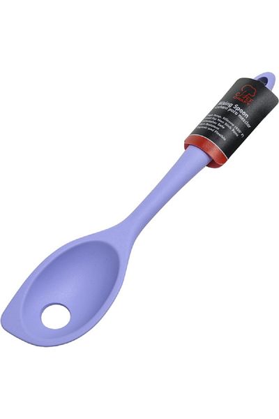 Chef Craft Premium Silicone Stain Resistant Mixing Spoon Pastel Blue 11inch