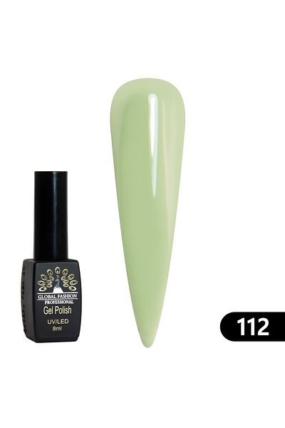 global fashion Oja semipermanenta BLACK ELITE, Global Fashion 8 ml, 112
