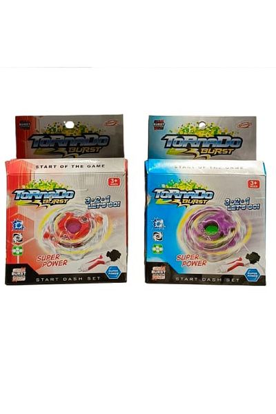 Tornado 2PSC Beyblade Tornado Burst Spinning Tops Multicolor