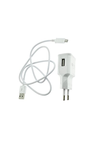 OEM Set încărcător USB 2A, cu cablu microUSB 80 cm, adaptor de călătorie, încărcare rapidă adaptivă, alb, vrac