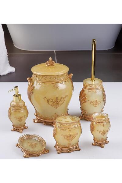 Kosova MUBA CONSEPT POLYESTER 6 PARÇA BANYO SETİ