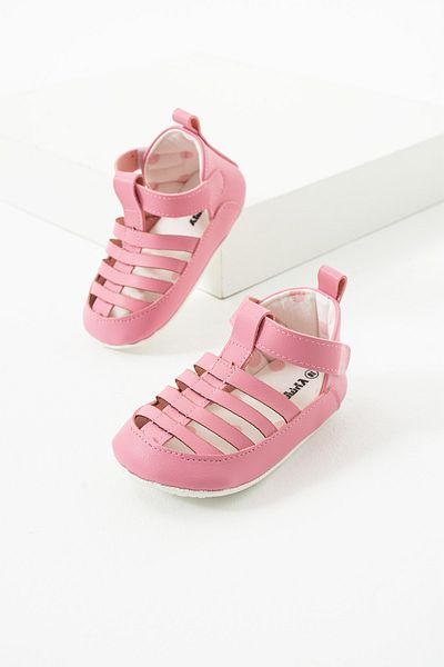 yummy kids Non-Slip Sole First Step Velcro Comfortable Girl Sandals Booties