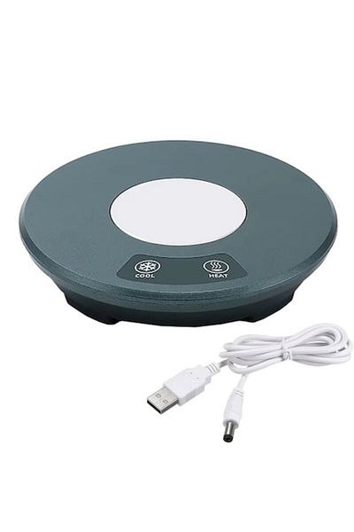 RO GROUP Incalzitor racitor 2in1 pentru lichide cu alimentare USB, 10W, 15 X 3 cm, verde