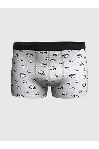 LC Waikiki Standard Fit Cotton Flexible Ανδρικό Boxer 3 τεμαχίων