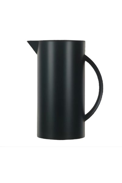 Parfait High Quality Contemporary Design Glass Inner Vacuum Flask Black 1 Liter