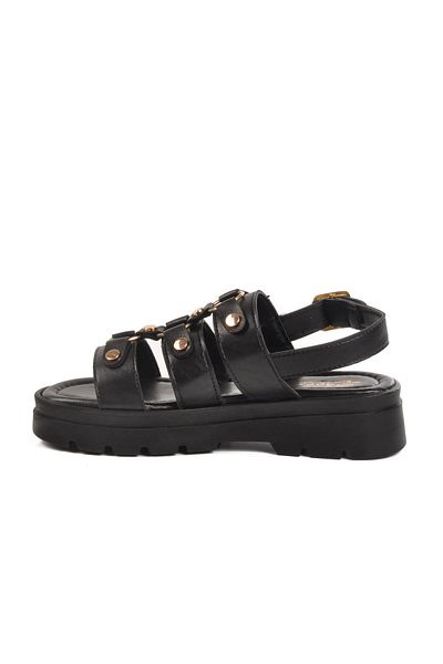 WALKWAY Black Women's Sandals T-007