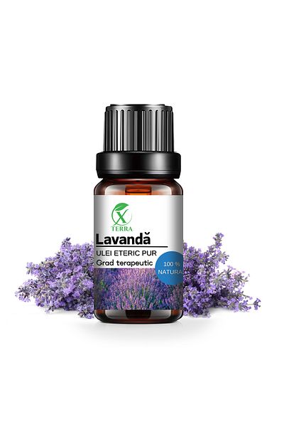 XTERRA | ULEI ESENȚIAL DE LAVANDĂ | ULEI ETERIC 100% ȘI PUR PENTRU AROMATERAPIE HOLISTICĂ