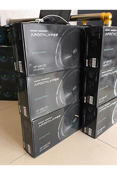 patili tasarım Apocalypse AP-M81SE 20 CM Midrange Hoparlör Takım