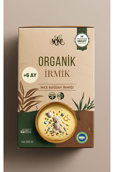 SEKE Organik İnce Buğday İrmiği +6 AY Net 500 Gr