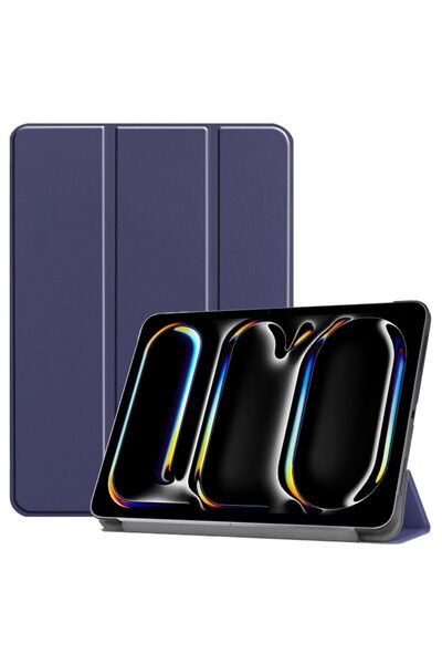 Rao Husă compatibilă cu iPad Pro 11 2024, FoldPro, M7, Nano Fiber, Albastră