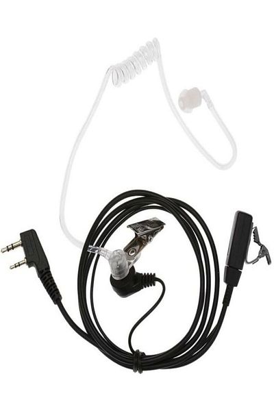 EarthKeepers Hands free THK® kenwood type for Quansheng, Baofeng, Puxing, Transparent stations