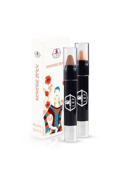 LEF COSMETICS Easy-to-use dual-ended contour pen for beginners