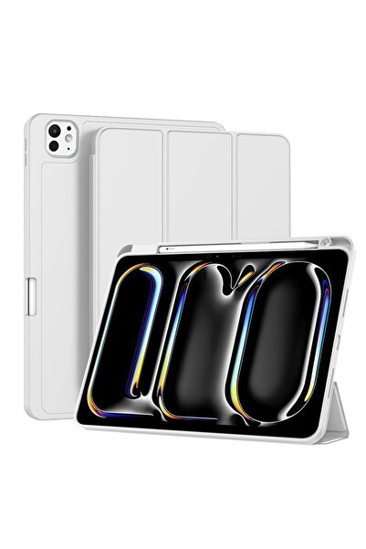 Petite Tuds High-Protection Case for iPad Pro 11 2024, Tuds Colors, Flex Trifold, S18, TPU, Titanium Grey