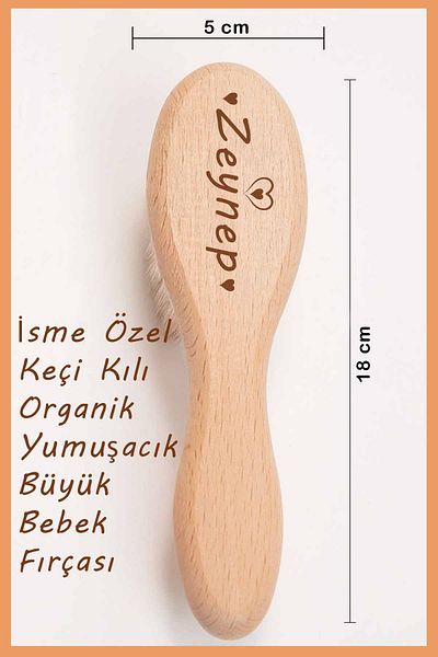 Sitilin Baby Girl 100% Cotton Organic Name Printed Newborn Hospital Release Brush Baby Gift Set Stl7033