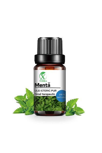 XTERRA | ULEI ESENTIAL DE MENTĂ | ULEI ETERIC 100% ȘI PUR PENTRU AROMATERAPIE HOLISTICĂ