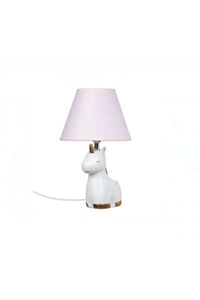 celhome Lampă pentru copii – Design 3D Unicorn cu Abajur Roz – Iluminare cald...