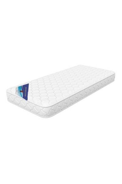 AWF AL WADI FURNITURE Sleep EZ Crib, Toddler, Baby Ortho Medical Medicated Mattress - 70 x 140 x 12 cm – WHITE