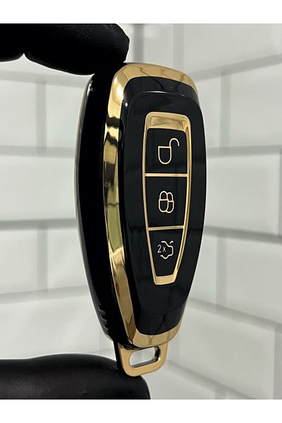 BARKAS ELEKTRONİK Ford Kuga Focus Mondeo Bmax Cmax Smax Key Case Black