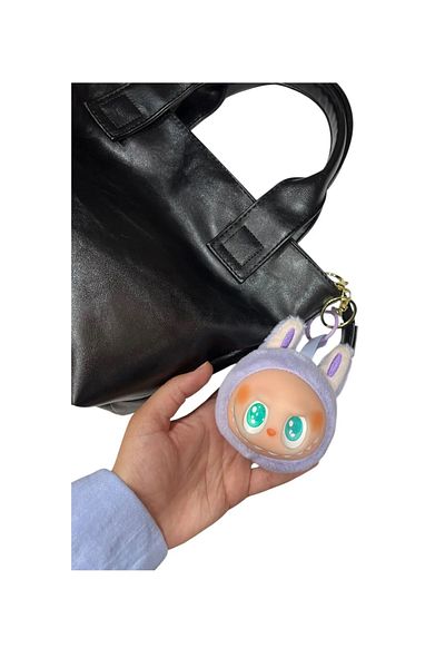 H.H.M ŞENVER TİCARET Labubu Charm Anahatarlık Bag Accessory Plush Toy