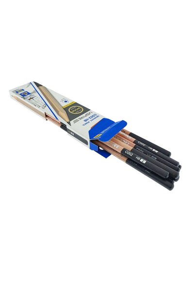 OEM Set 12 creioane din lemn, cu mina HB de 2.2mm din grafit, model USPIRE C002-HB, lungime 17.5cm