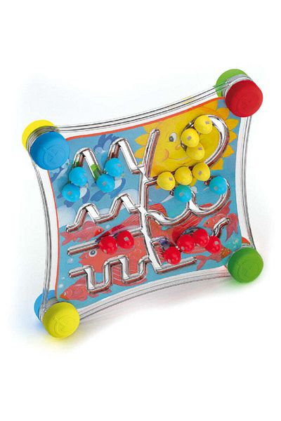quercetti Fanta Color Labirinto maze game with 2 girls Quercetti Fanta Color Labirinto