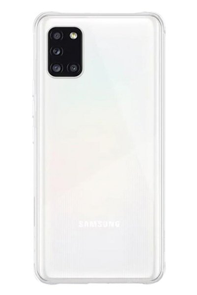 TechTree Clear Silicone Case for Samsung Galaxy A31