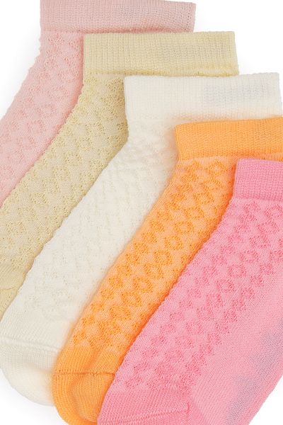 U.S. Polo Assn. Girl's Pink Socks 50304453-Vr041