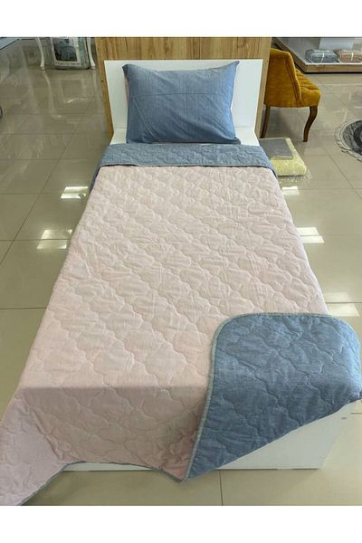 VİLERA HOME Single 155*215 Double Way Multi-Purpose Pillow Cover Bed Cover with Pillow Case