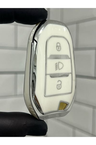 BARKAS ELEKTRONİK Peugeot 208 308 408 508 2008 3008 5008 Smart Nano Key Case with Headlight Display