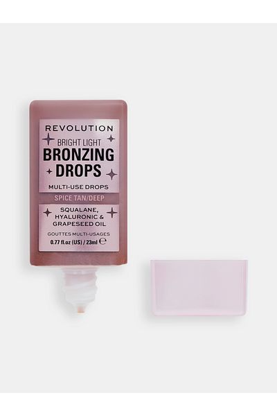 Revolution Bright Light Bronzing Drops, Deep Bronze Summer Spice