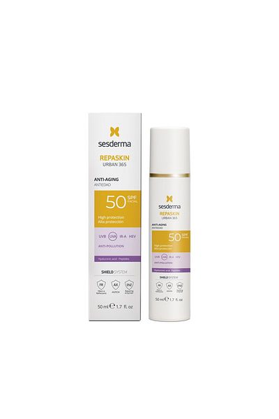Sesderma Urban 365 Repaskin Anti-aging Face Cream With Spf50 Sun Protection, 50 ml