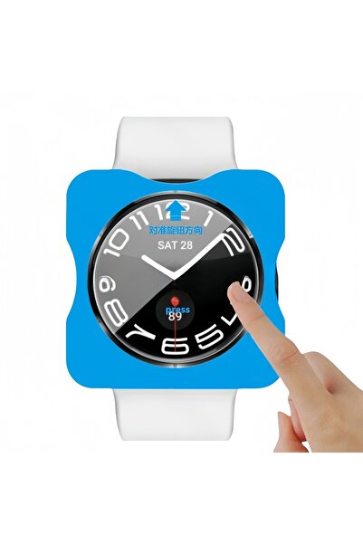 Screen Protector Compatible with Galaxy Watch 8 40 mm Full Protection with Easy to Apply Apparatus